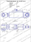 фото Гидроцилиндр стрелы ТО-18, Амкодор, ЦГ-125.60х710.18-01