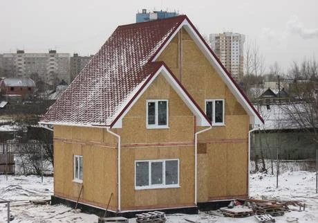 Фото Строительство домов из СИП панелей