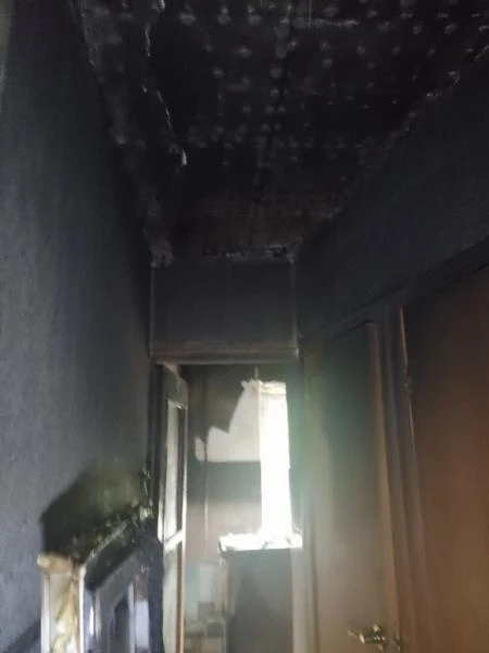 Фото Уборка после пожара