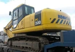 Фото №2 Экскаватор гусеничный Komatsu PC200