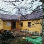 Фото №4 Отделка фасада, монтаж сайдинга, блок-хауз, имитац
