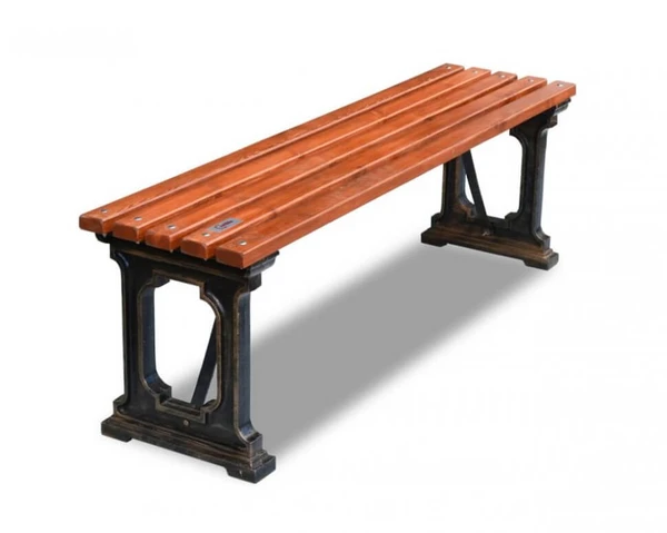 Фото Банкетка чугунная «ЛАДЬЯ» (3,0м (три опоры))