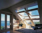 фото Мансардные окна в ассортименте velux, fakro