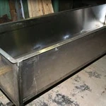 фото Моечные ванны из нержавеющей стали. Мойка технологическая из нержавейки.