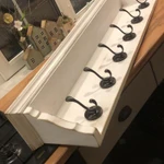 Фото №3 Вешалка настенная в прихожую кантри или прованс