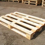 Поддон плоский четырехзаходный деревянный поддон 800х1200