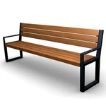 Металлические скамейки