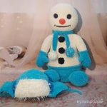 Мягкая игрушка Снеговик,