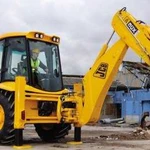 Аренда экскаватора погрузчика JCB-3CX. Гидромолот