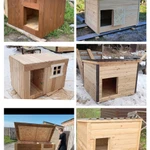 фото Деревянные будки для собак в Кемерово