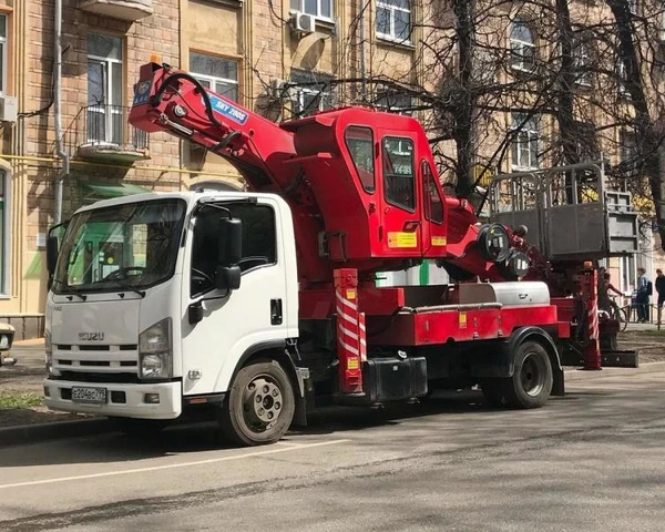 Фото Аренда автовышки срочно 