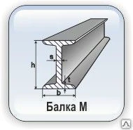 Фото Двутавровая балка 45М пс/сп 3пс5 L=12000 мм ГОСТ 535-2005