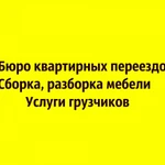 Грузчики /Переезды /Сборка мебели