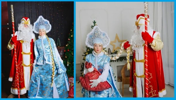 Фото Дед Мороз и Снегурочка
