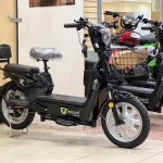 Фото №2 Электроскутер с педалями (электровелосипед) Leopard MAX E8 16R 400w 48v новый