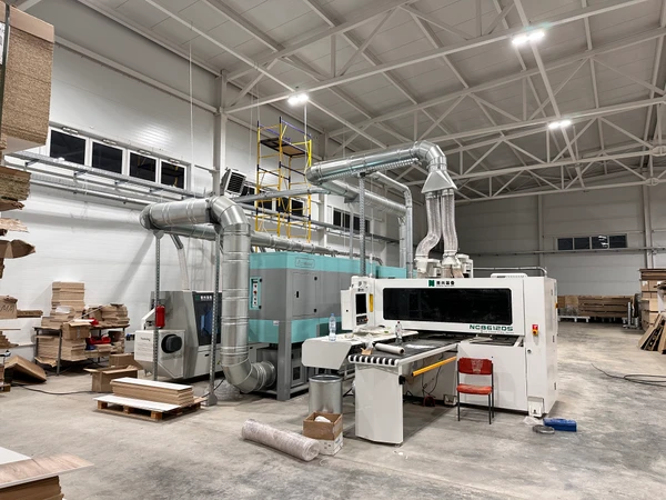 Фото Монтаж аспирационных воздуховодов под ключ