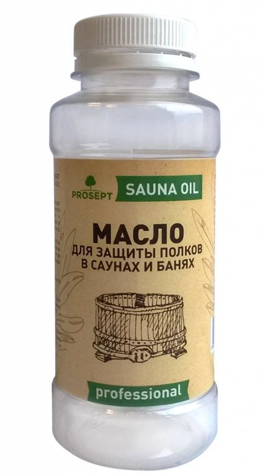 Фото Масло для защиты полков в саунах и банях Prosept Sauna Oil