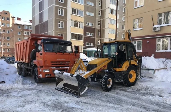 Фото Чистка снега