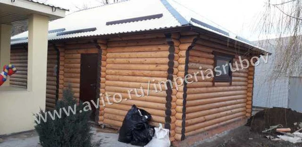 Фото Изготовление и строительство срубов домов, бань