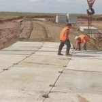 Фото №2 Укладка дорожных плит, Устройство дорог и площадок