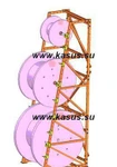 фото Стеллажи кабельные для барабанов