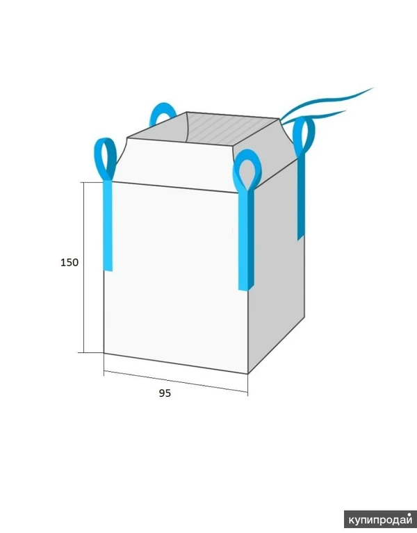 Фото Биг-бэги (МКР) новые, 95-95-150, 4-х стропные