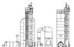 фото Зерносушилка шахтная RIR-15C газ; дизель, косвен. нагрев