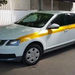 Аренда авто в такси Skoda Octavia