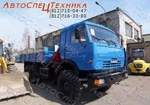 Фото №2 КамАЗ-43118 (бортовой) с манипулятором Amco Veba 807T 2S