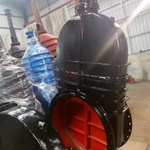 Фото №3 Задвижка чугунная с невыдвижным шпинделем под электропривод 30ч925бр