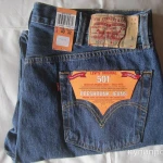 Фото №5 Джинсы Levis 501 W40 L32 из США "Old School", 2008