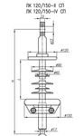 фото Изолятор ЛК120/150