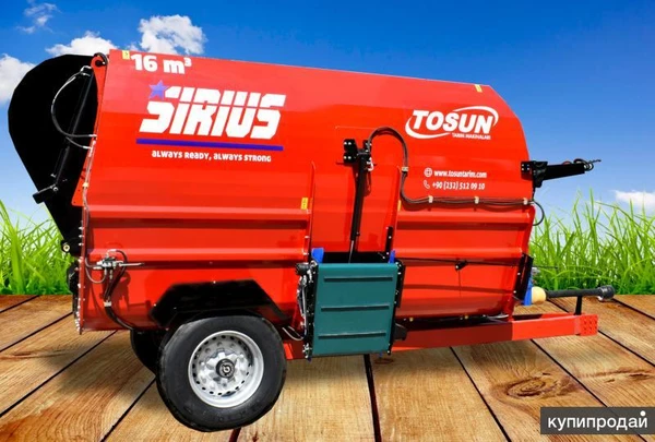 Фото Горизонтальный кормораздатчик SIRIUS - FJB GROUP LLC