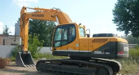 Фото Услуги гусеничного экскаватора Hyundai R260LC-9S