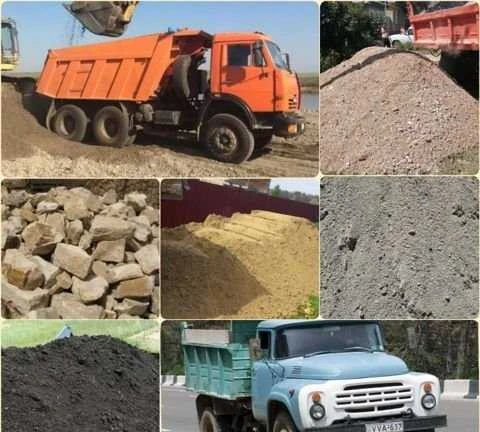 Фото Песок Гравий пгс грунт на зиле и камазе до 20кубов