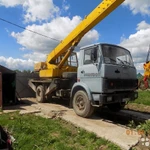 Фото №2 Ямобур. Автокран 14т. 14.м. 