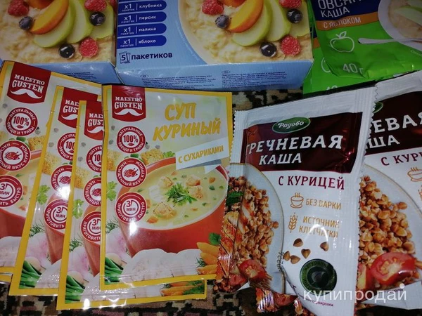 Фото Каши быстрого приготовления, разные.