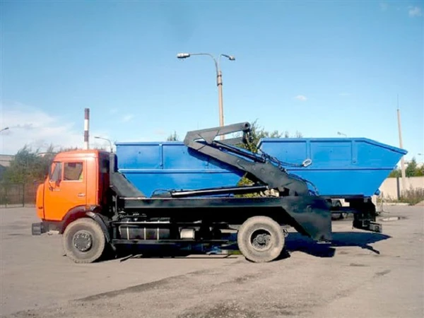 Фото Вывоз строительного мусора бункером Воронеж