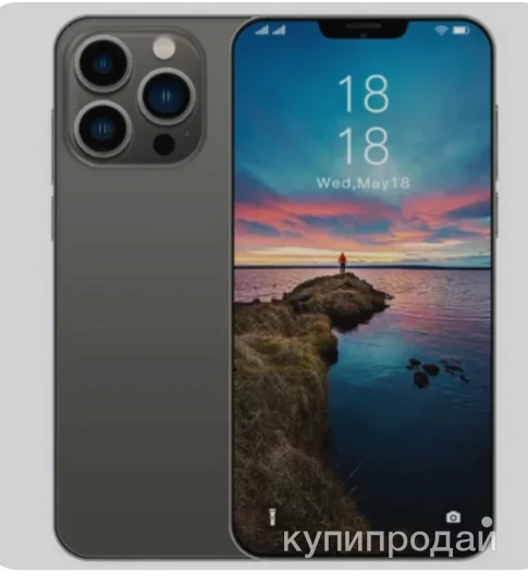 Фото Новинка 2024, телефон Глобальная версия i13 Pro Max, 6,7 дюйма, 16 ГБ + 512 Гб,