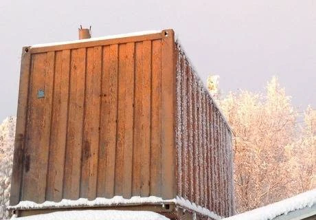 Фото Металлический контейнер 20 футов