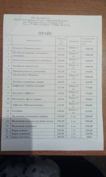 Фото Домашняя мясные полуфабрикаты, копчение .
