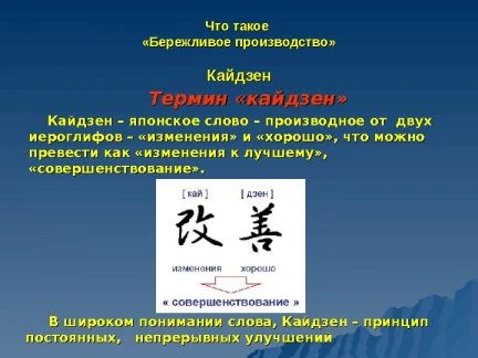 Фото Повышение эффективности, Кайдзен, Оптимизация