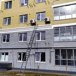 Фото №5 Монтаж кондиционера, закладка трасс.