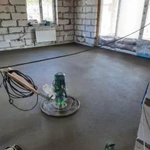 Механизированная полусухая стяжка