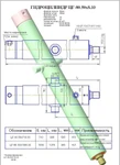фото Гидроцилиндр выноса тяг. рамы цг-80.50х710.33