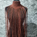 Фото №3 Ожерелье макраме