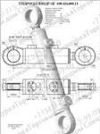 Фото №2 Гидроцилиндр опоры ЭО-3323А, ЦГ-100.63х400.11