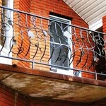 Фото №3 Кованые изделия. Перила. Калитки. Заборы. Козырьки