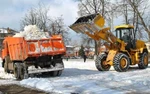 фото Уборка и вывоз снега в нижнем