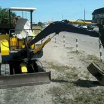 Услуги миниэскаватора